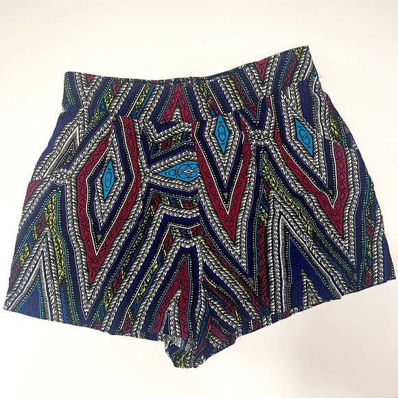 Mossimo Supply Co. Multicolor Geometric Print Shorts – Size Small - Picture 1 of 7